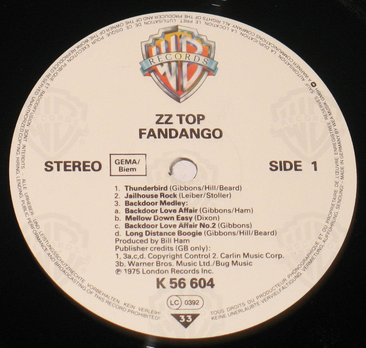 High Resolution Photos of zz top fandango 